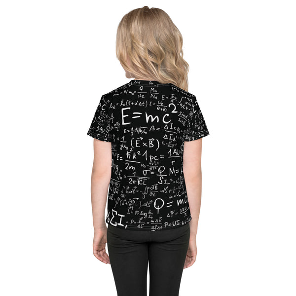 E=MC2 Kids crew neck t-shirt