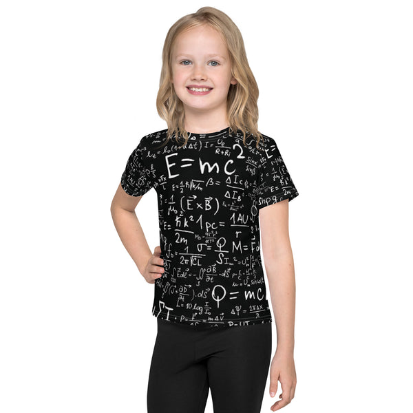 E=MC2 Kids crew neck t-shirt