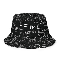 E=MC2 Reversible bucket hat