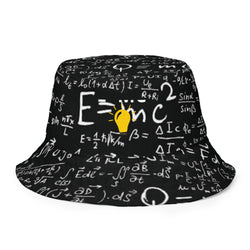 E=MC2 Reversible bucket hat