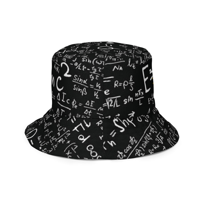 E=MC2 Reversible bucket hat