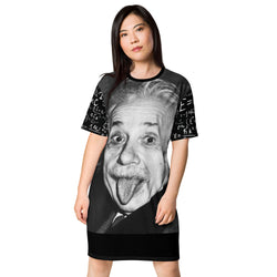 E=MC2 T-shirt dress