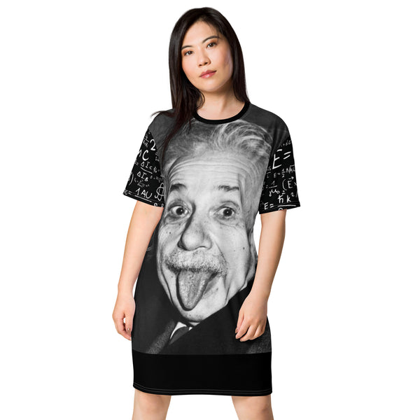 E=MC2 T-shirt dress