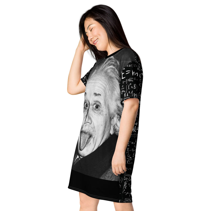 E=MC2 T-shirt dress