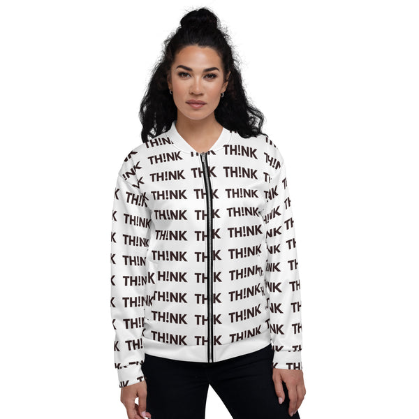 TH!NK Unisex Bomber Jacket