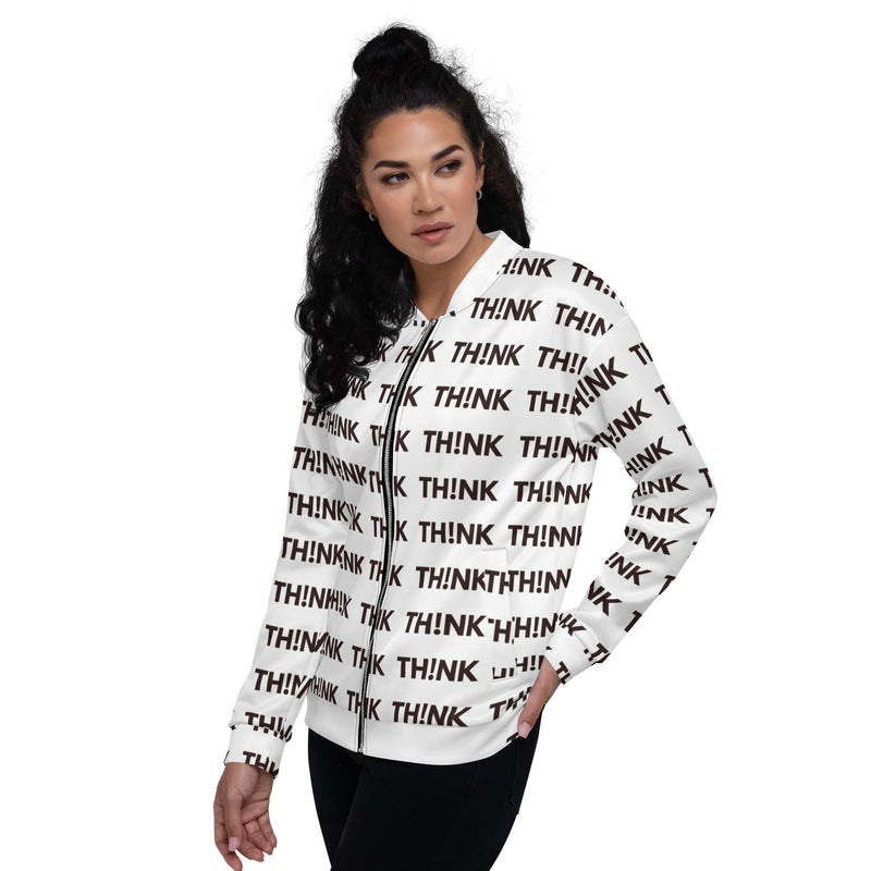 TH!NK Unisex Bomber Jacket