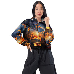 TH!NK Women’s cropped windbreaker