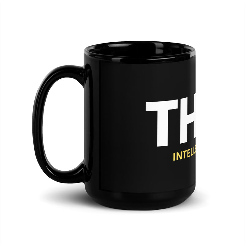 TH!NK Black Glossy Mug