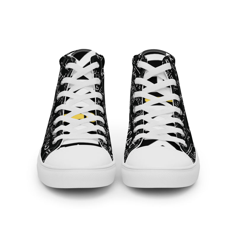 E=MC2 high top premium sneaker