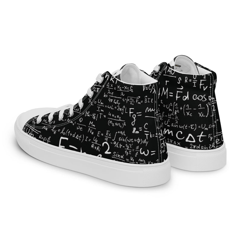 E=MC2 high top premium sneaker