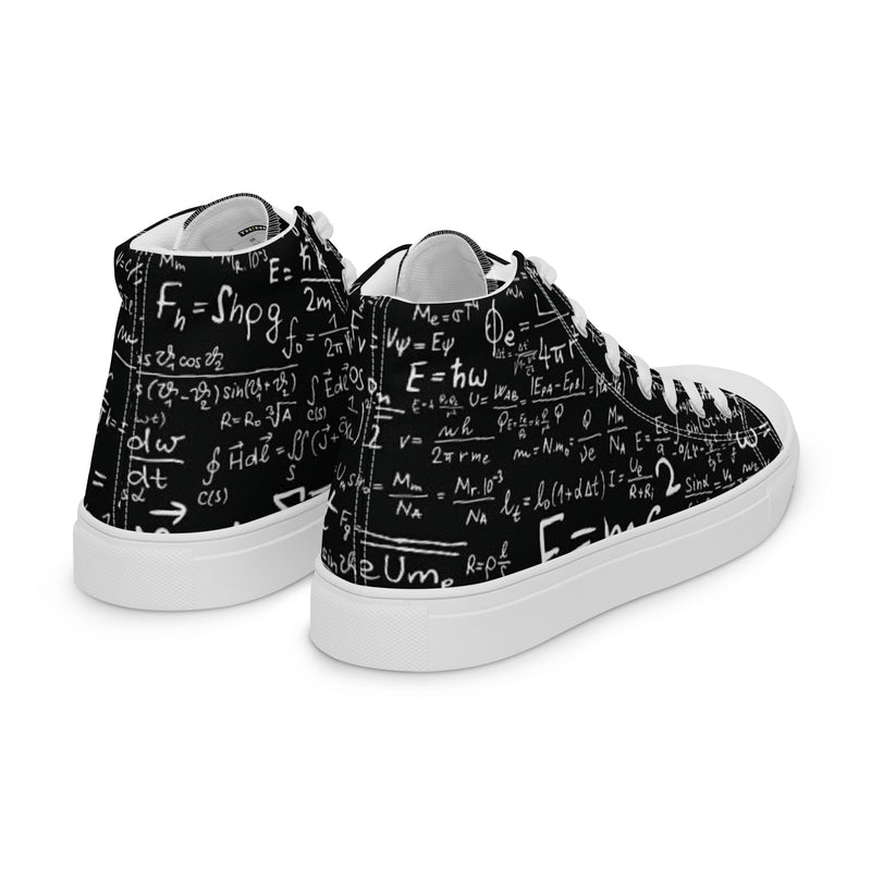 E=MC2 high top premium sneaker