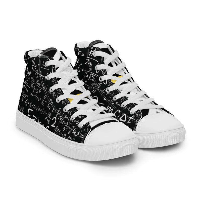 E=MC2 high top premium sneaker