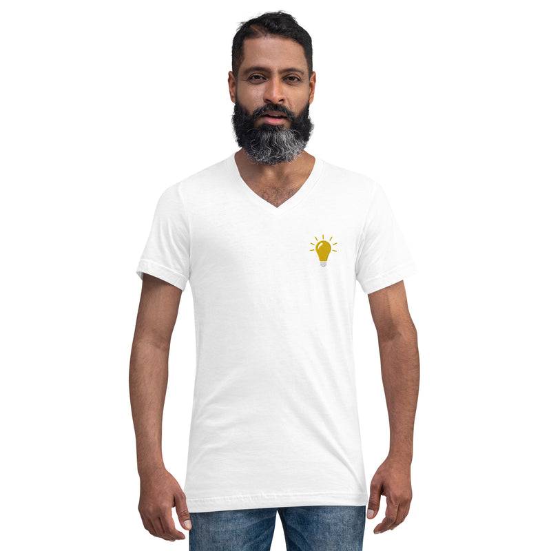 TH!NK  Short Sleeve V-Neck T-Shirt