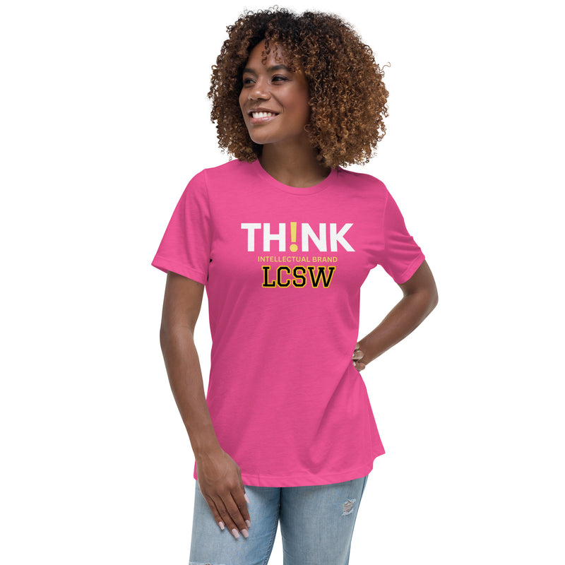 LCSW TH!NK Women's Relaxed T-Shirt